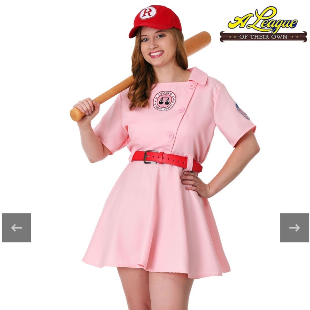 PLUS SIZE LEAGUE OF THEIR OWN COSTUME